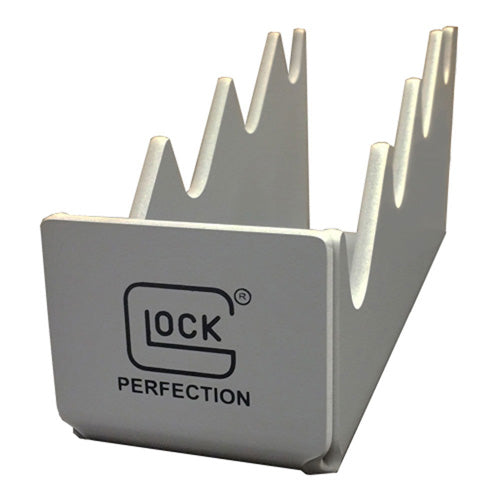 Glock 4-Pistol Stand for Firearm Storage and Quick-Access Display