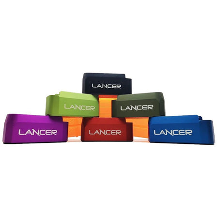 Lancer L5AWM +6 Extended Magazine Basepad OD Green Anodized