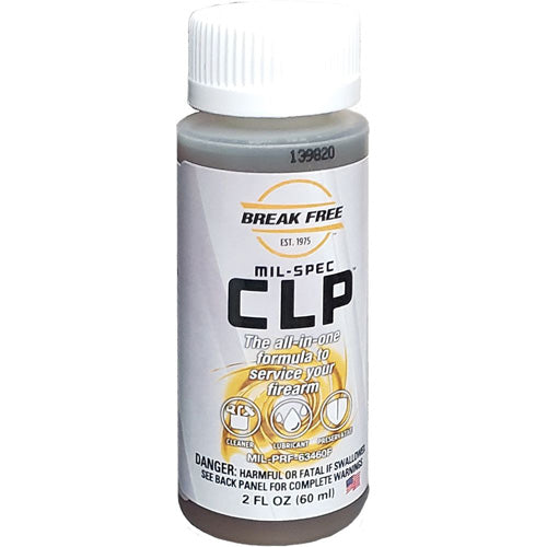 Break-Free CLP 2oz Military Grade One-Step Firearm Cleaner and Protectant