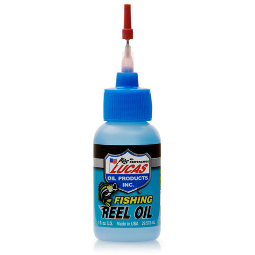 Lucas 1oz Fishing Reel Oil Freshwater and Saltwater Lubricant