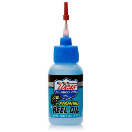 Lucas 1oz Fishing Reel Oil Freshwater and Saltwater Lubricant
