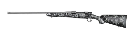 Christensen Arms 8010110900 Mesa FFT 6.5 PRC 4+1 20" Threaded Barrel, Tungsten Gray Cerakote, Black with Gray Webbing Stock, Left Hand