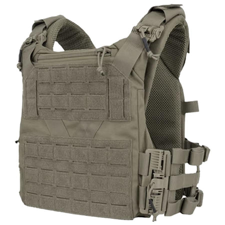 Full Forge Gear Shelter Green Plate Carrier - Adjustable Ballistic Vest