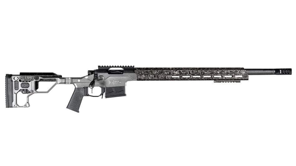 Christensen Arms 8010310600 Modern Precision 7mm PRC 5+1 26" Threaded Carbon Fiber Barrel, Black Nitride Finish, Tungsten Anodized Folding Stock, Polymer Grip