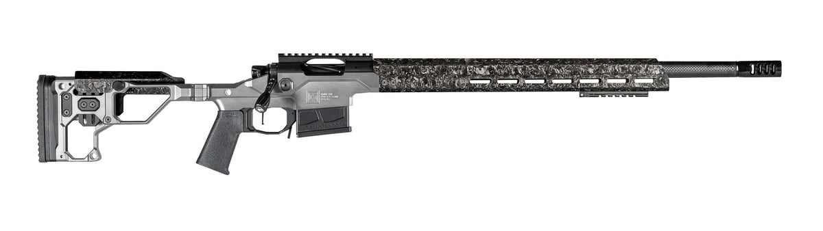 Christensen Arms 801-03182-00 MPR FFT 22 Creedmoor 20" Carbon Fiber Threaded Barrel, Black Nitride Steel Receiver w/Picatinny Rail, M-LOK Handguard, Picatinny Rail Forend, Tungsten Gray Adjustable Fol
