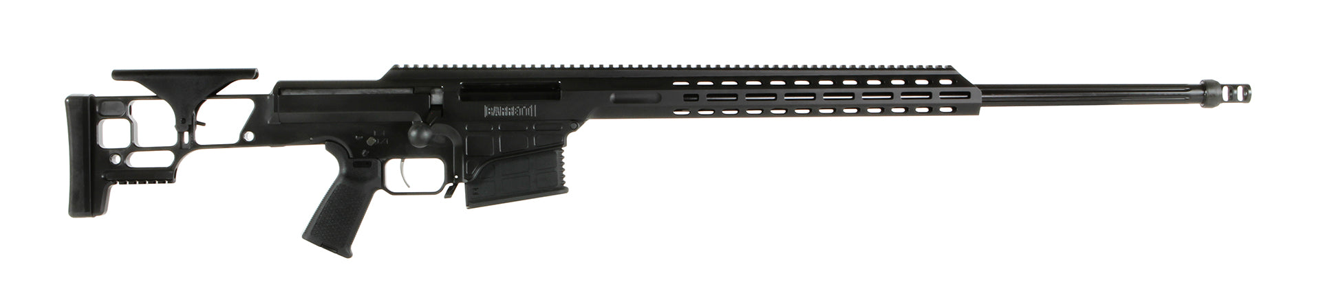 Barrett 18520 MRAD 6.5 Creedmoor 24" 10+1 Black Cerakote Black Fixed Adjustable Comb Stock Black Polymer Grip Right Hand