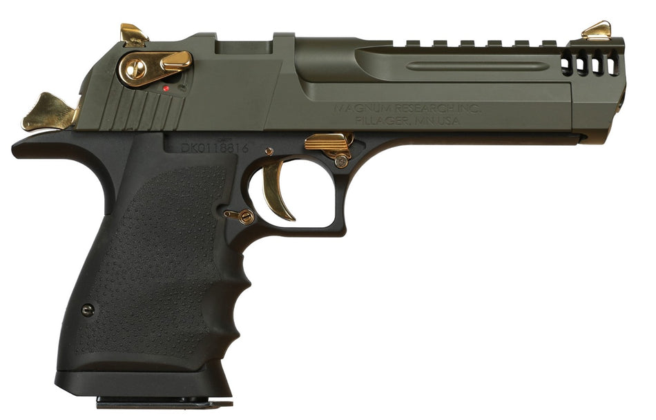 DESERT EAGLE L5 44MAG GRN 5" IMB / MIL-SPEC GREEN CERAKOTE