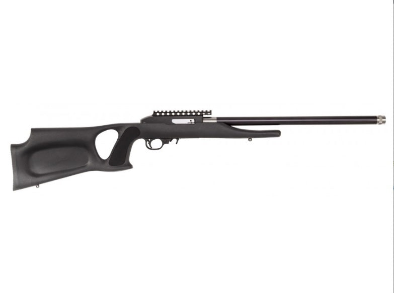Magnum Research SSAT22UT Magnum Lite SwitchBolt 22 LR 10+1 18" Black Aluminum Tensioned Threaded Barrel, Black w/Integral Scope Base Receiver, Black Fixed Thumbhole Stock, Right Hand