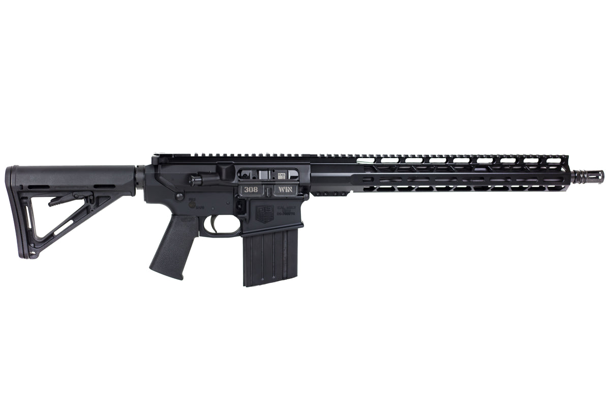 Diamondback DB1018C001 DB10 308 Win 20+1 16" Nitride Treated Threaded Steel Barrel w/A2 .30 Cal Flash Hider, A3 Flattop Upper, 15" M-LOK Handguard, Magpul MOE Carbine Stock, Magpul MOE K Grip