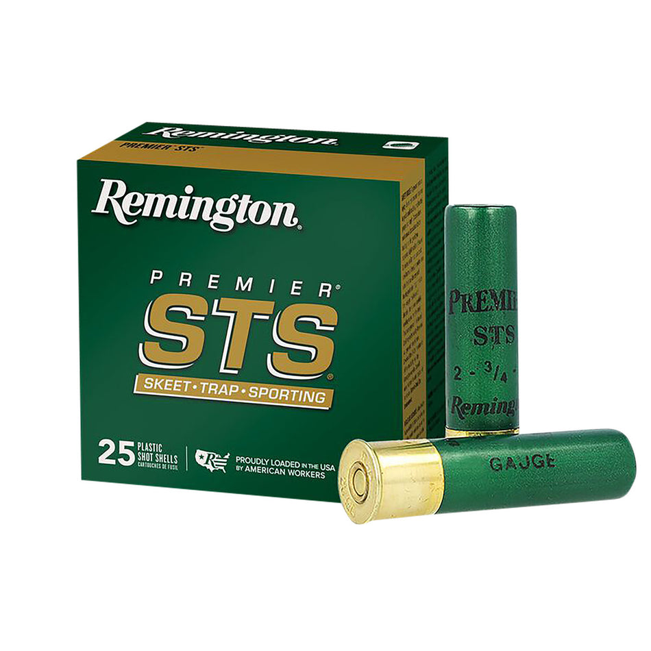 Remington Ammunition STS1218 Premier STS Target Load 12 Gauge 2.75 in. 1 oz 8 Shot