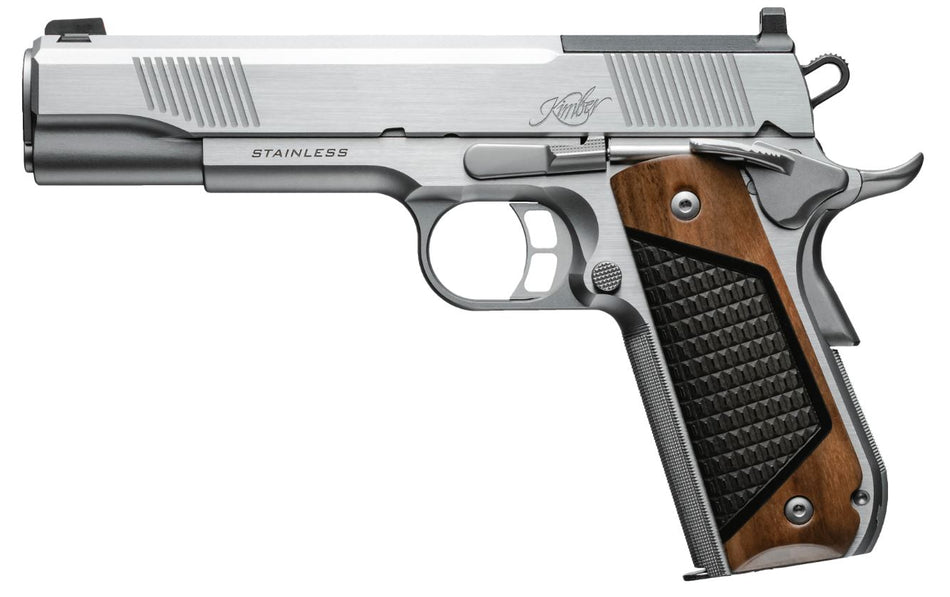 Kimber Mfg, Inc 3200401 Stainless II 9mm Luger 9+1 Optic Ready/Serrated Slide