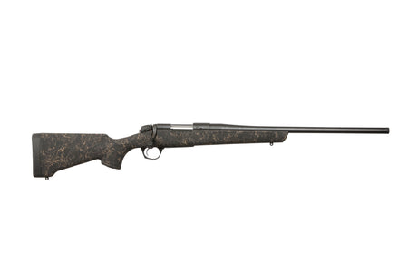 Bergara Rifles B14S902 Stoke 6.5 Creedmoor 4+1, 20" Graphite Black Cerakote #4.5 Contour Threaded Barrel, Graphite Black Cerakote Steel Receiver, Black Webbed Tan Fixed w/SoftTouch Synthetic Stock