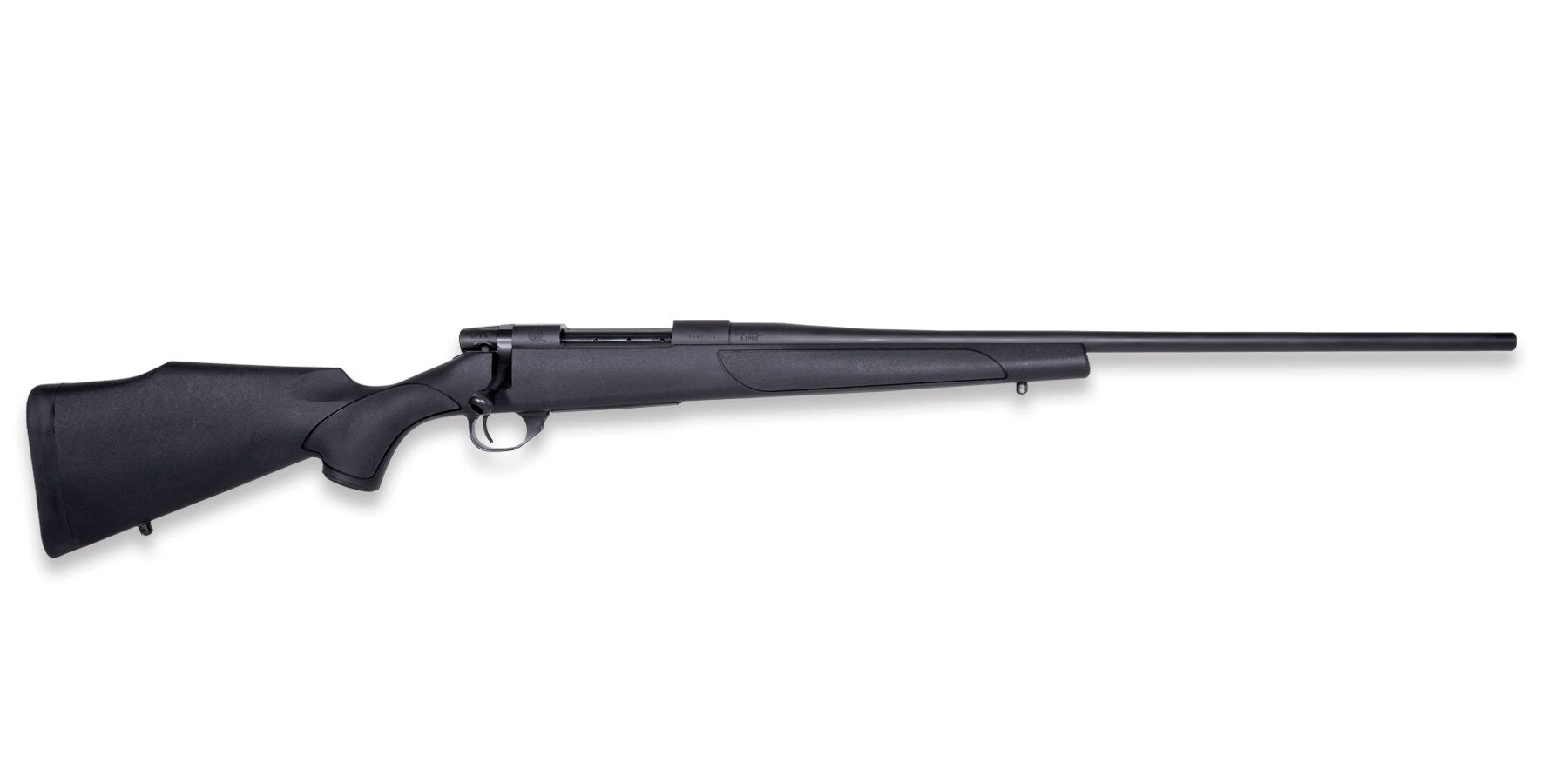 Weatherby VTX256RR4T Vanguard Obsidian Full Size 25-06 Rem 5+1 24" Blued #2 Contour Threaded Barrel, Blued Drilled & Tapped Steel Receiver, Black Monte Carlo Synthetic Stock