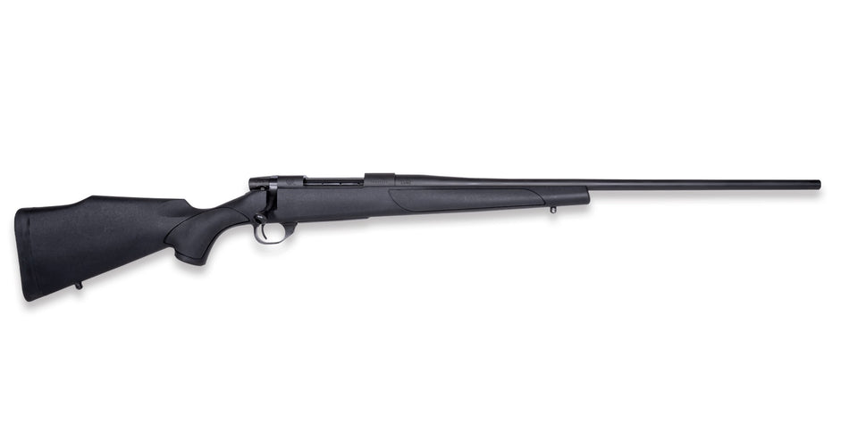 Weatherby VTX256RR4T Vanguard Obsidian Full Size 25-06 Rem 5+1 24" Blued #2 Contour Threaded Barrel, Blued Drilled & Tapped Steel Receiver, Black Monte Carlo Synthetic Stock