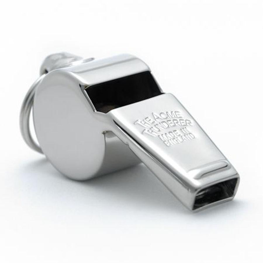 Acme Thunderer Omnipet Solid Brass Medium Whistle for Obedience Training