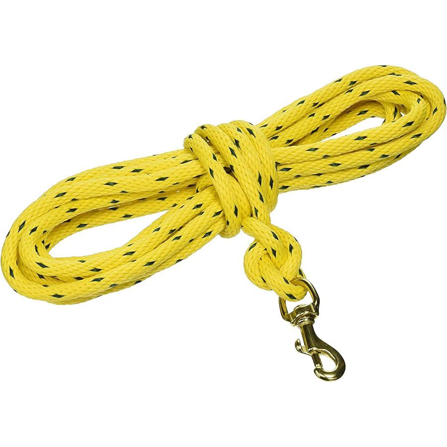 Omnipet Check Cord 20-Foot Waterproof Training Leash High-Visibility Yellow