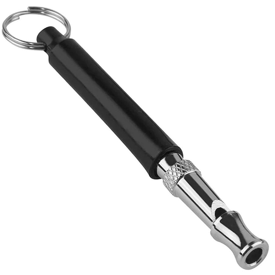 Omnipet European Silent Dog Whistle with Adjustable Frequency - Black