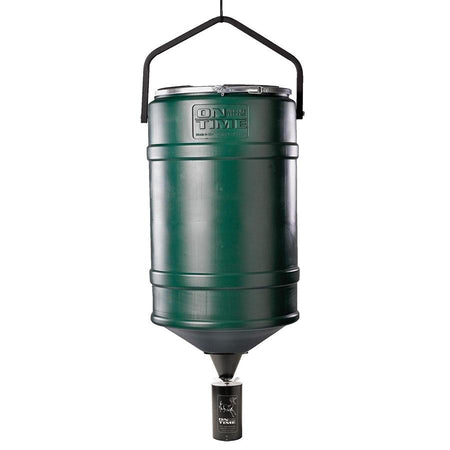 On Time Lifetime Feeder with 200 lb Hanger Bracket for Wildlife Feeding