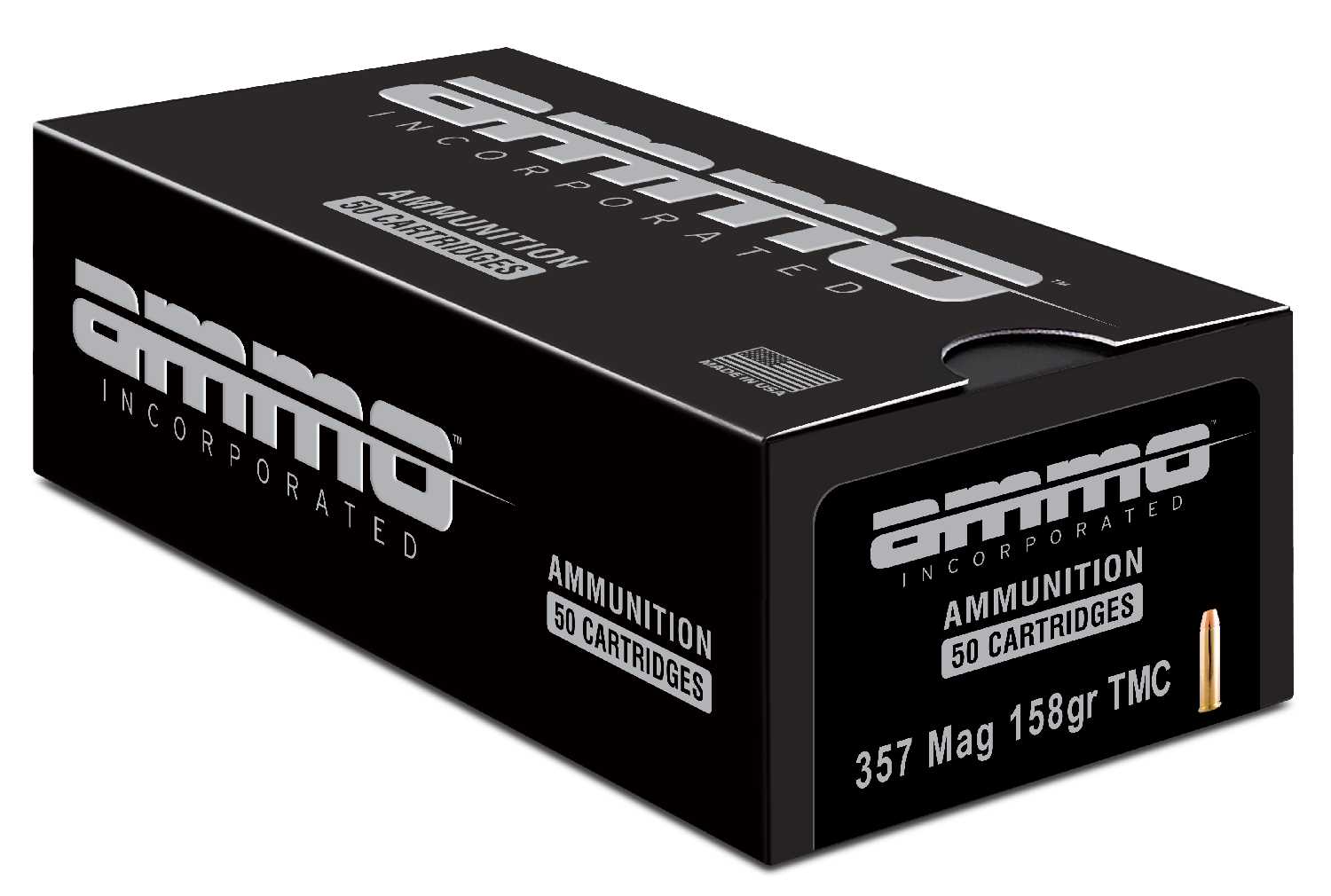 Ammo Inc Signature 357 Magnum 158gr TMC