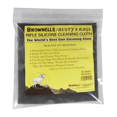 Silicone Treated Firearm Cleaning Cloth
