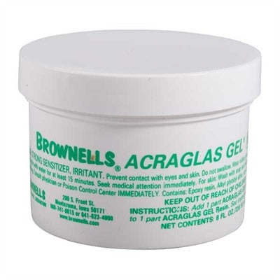 Acraglas Gel Resin Hardener Gunsmithing Supply
