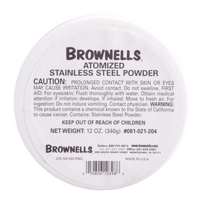 Atomized Metal Powder Additive for Gunsmithing