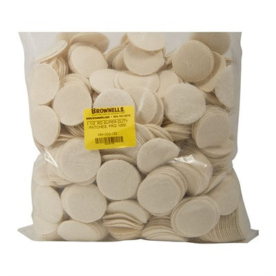 Heavy Duty Round Flannel Firearm Cleaning Patches 050806021815