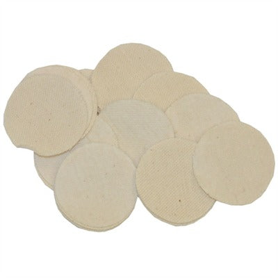 Heavy Duty Round Flannel Cleaning Patches for Firearms 050806021822