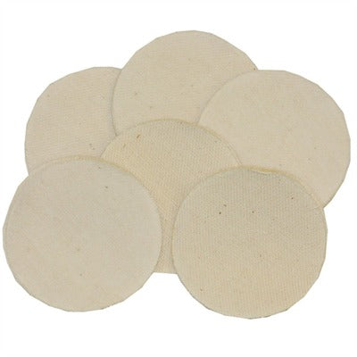 Really Heavy Duty Round Cotton Flannel Cleaning Patches