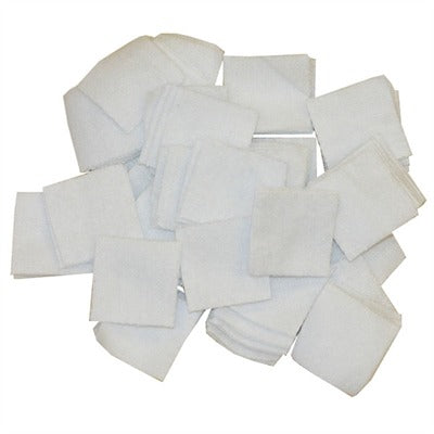 100% Cotton Square Flannel Cleaning Patches
