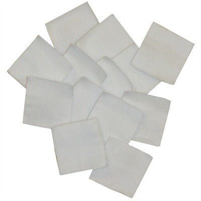 100% Cotton Flannel Square Patches for Gun Bore Cleaning