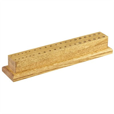 Punch and Needle File Storage Block for Gunsmiths