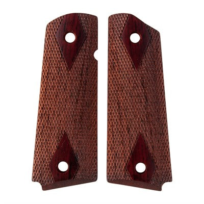 1911 Cocobolo Wood Double Diamond Pistol Grips