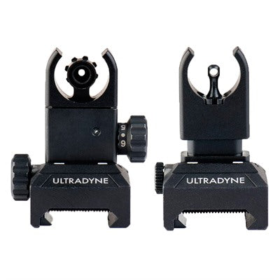 C4 Folding Front and Rear Backup Sight Combo