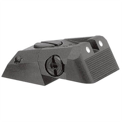 1911 Pistol Defensive White Dot Adjustable Rear Sight