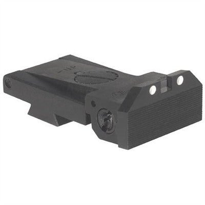 1911 Pistol Classic Target White Dot Adjustable Rear Sight Set