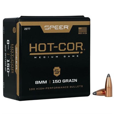 Hot-Cor 8MM 0.323" Spitzer Reloading Bullets