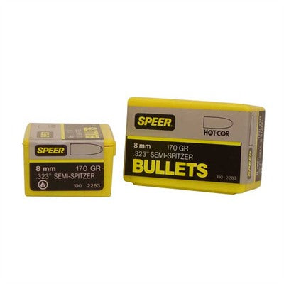 Hot-Cor 8MM 0.323" Semi-Spitzer Reloading Bullets