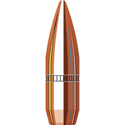 30 Caliber 0.308" 150gr FMJ Boat Tail Bullets with Cannelure