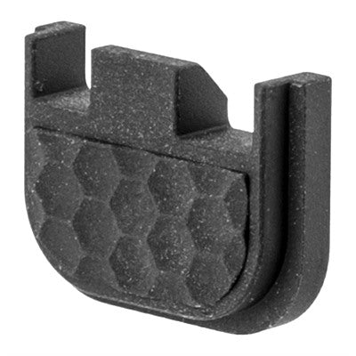 Aluminum Firearm Backplate Black Anodized Finish