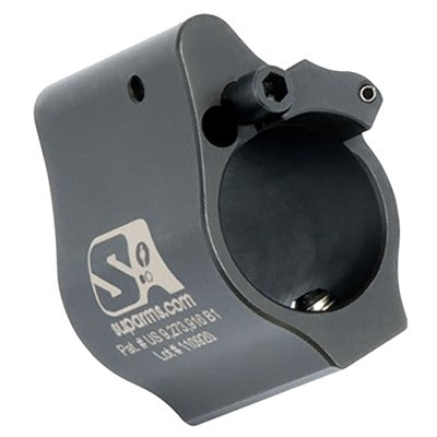 AR-15 Solid-Body Adjustable Gas Block