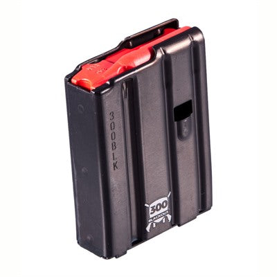 300 Blackout 10-Round AR-15 Magazine Black Laser Logo D&H Tactical