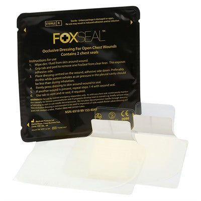 FoxSeal Occlusive Dressing - Chest Seal