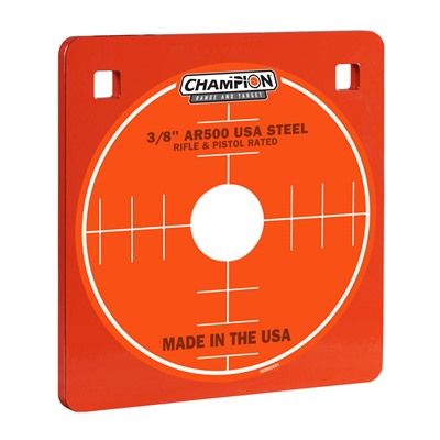 3/8" Square AR500 Steel Target by Center Mass