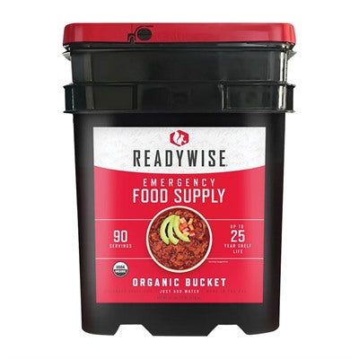 Organic Emergency Preparedness 90-Serving Bucket