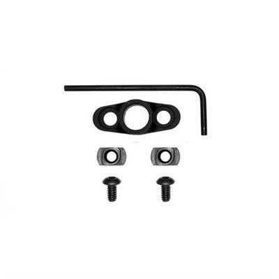 M-LOK Push Button Non-Rotating Flanged Sling Base