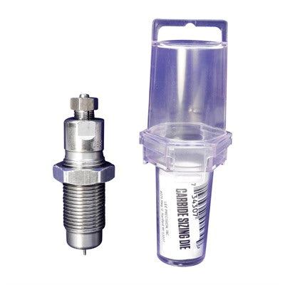 Undersized Carbide Sizing Die for Reloading