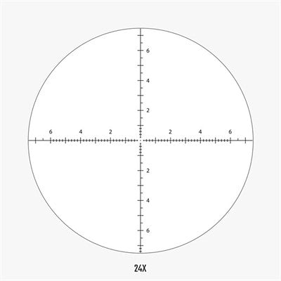 Midas TAC HD Rifle Scope FFP 6-24x50mm