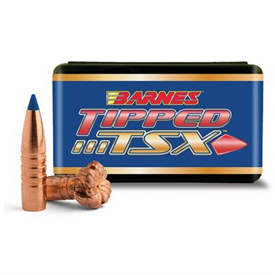 Barnes Tipped Triple-Shock X 22 Caliber 0.224" Reloading Bullets