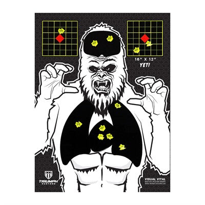 Visual Vital Splatter Target Sheets